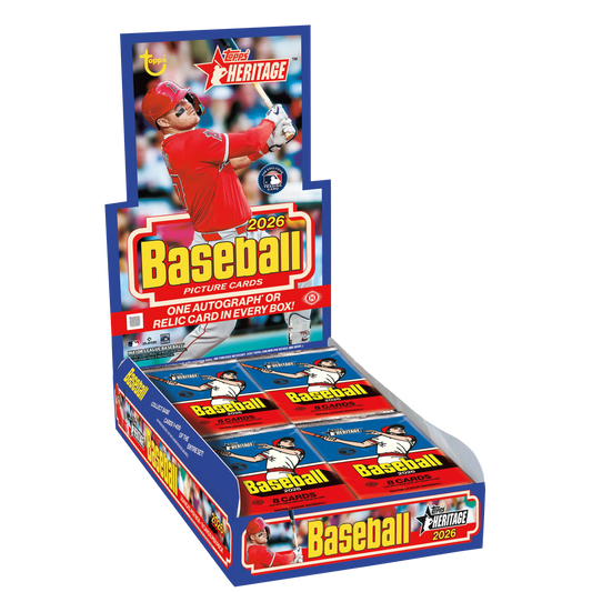 2026 Topps Heritage Baseball - Hobby Box