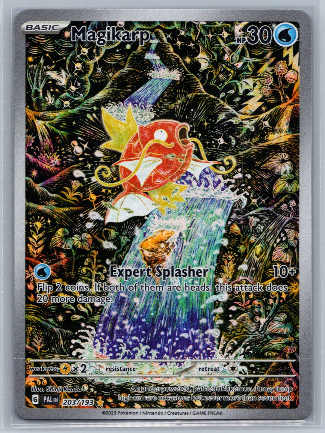 Magikarp Illustration Rare SV02: Paldea Evolved 203/193 NM