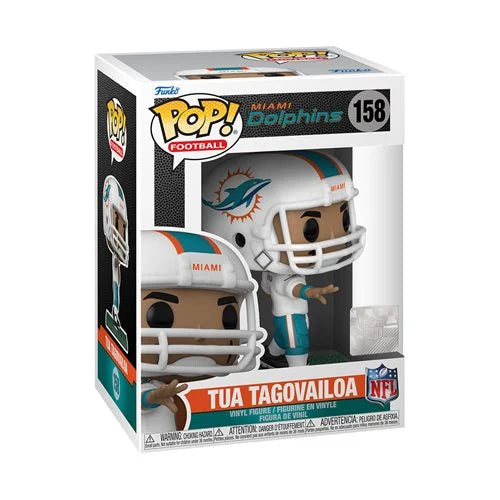 NFL Dolphins Tua Tagovailoa (Home Uniform) Funko Pop! Vinyl Figure #158