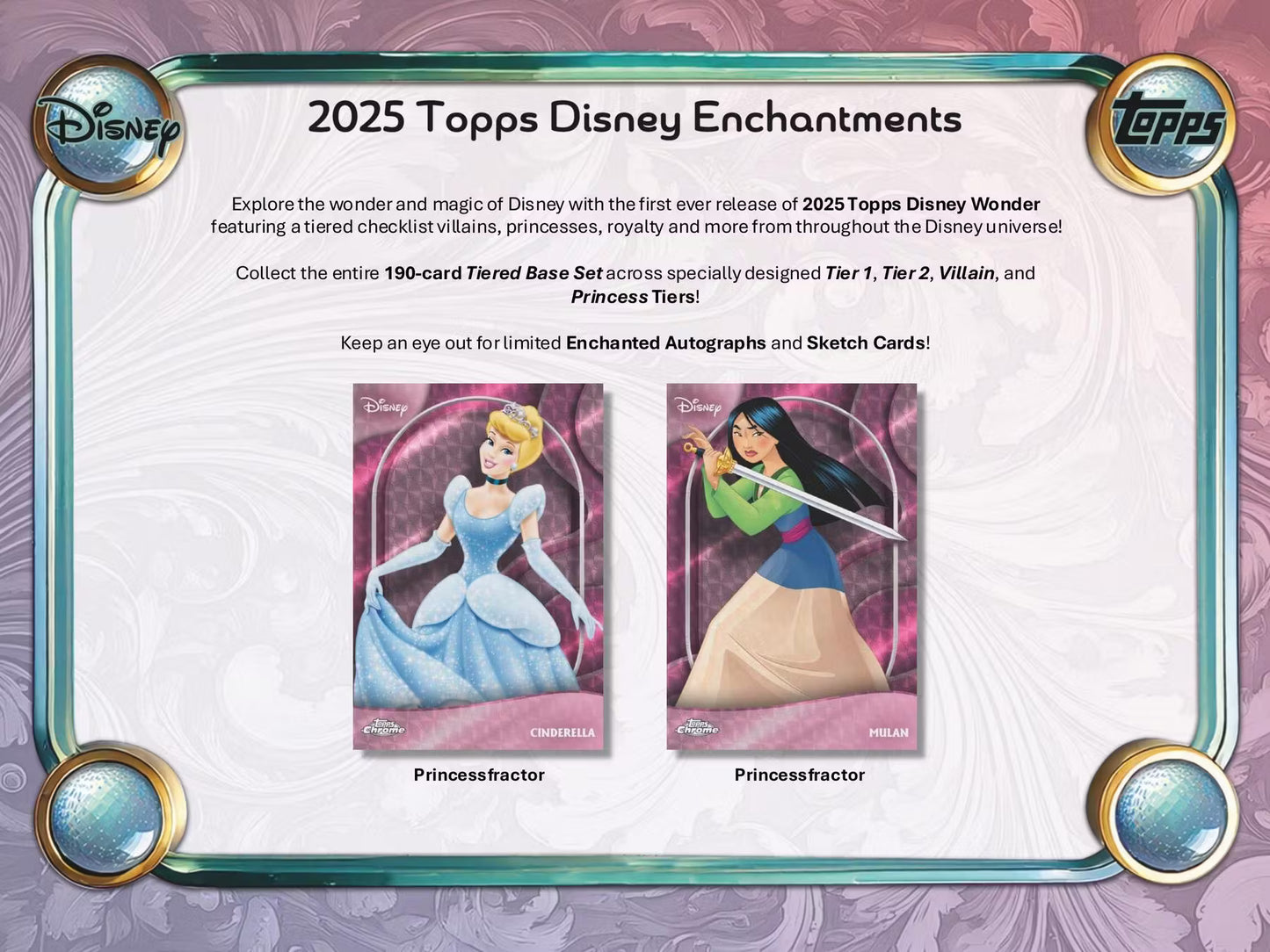 2025 Topps Disney Wonder Hobby Box