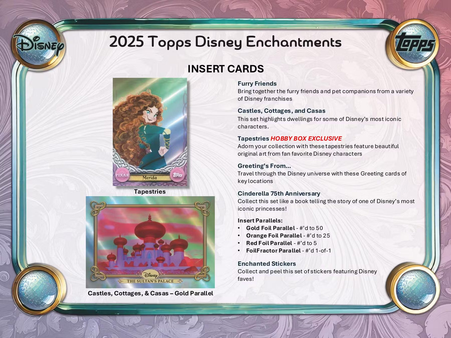 2025 Topps Disney Wonder Hobby Box