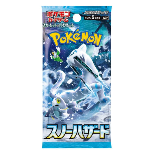 Pokémon Japanese Snow Hazard Booster Pack