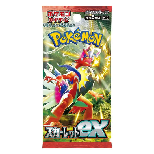 Pokémon Japanese Scarlet EX Booster Pack