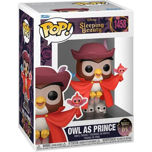 Sleeping Beauty 65th Anniversary Owl as Prince Funko Pop! Vinyl Figure #1458