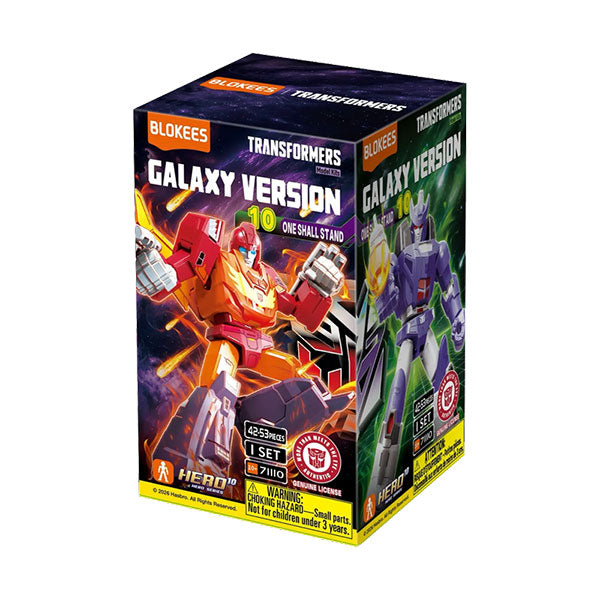 Blokees: Transformers: Galaxy Version 10: One Shall Stand Display
