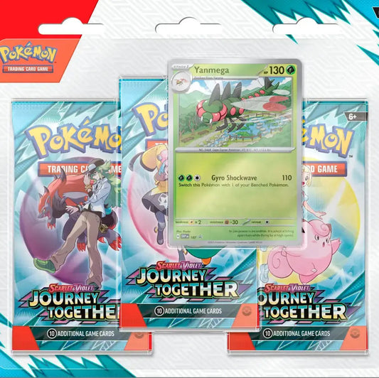 Pokémon TCG - Scarlet & Violet Journey Together 3 Pack Blister