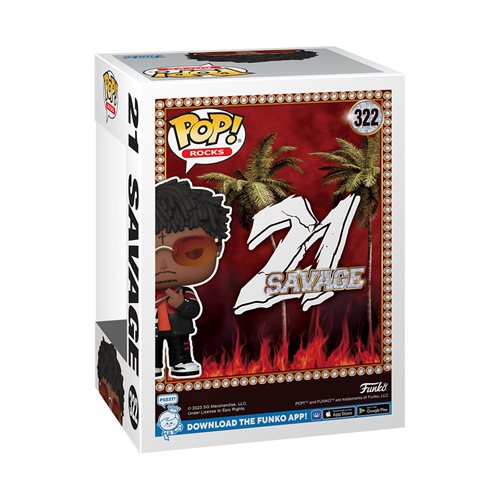 21 Savage Funko Pop! Vinyl Figure #322