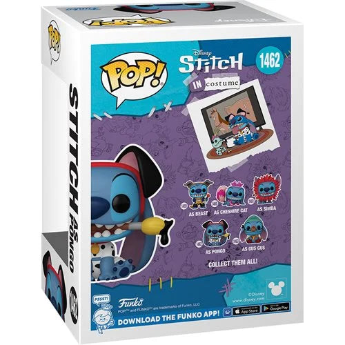 Lilo & Stitch Costume Stitch as Pongo Funko Pop! Vinyl Figure #1462