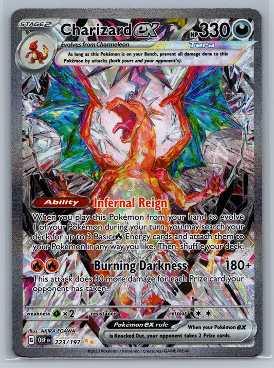 Charizard ex Special Illustration Rare SV03: Obsidian Flames 223/197 NM