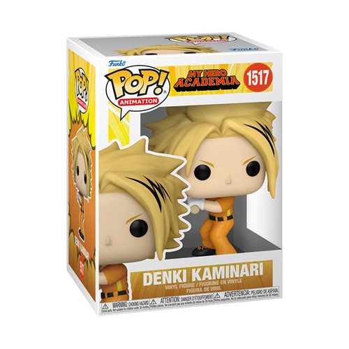 My Hero Academia: Hero League Baseball Denki Kaminari Funko Pop! Vinyl Figure #1517