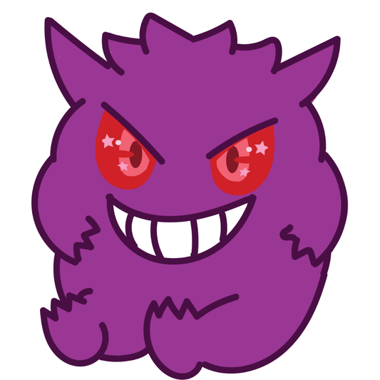 Custom Gengar Sticker