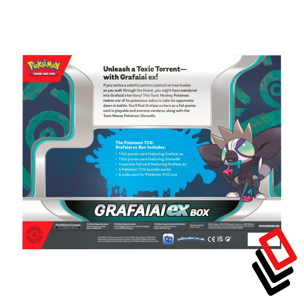 Pokémon TCG: Grafaiai ex Box