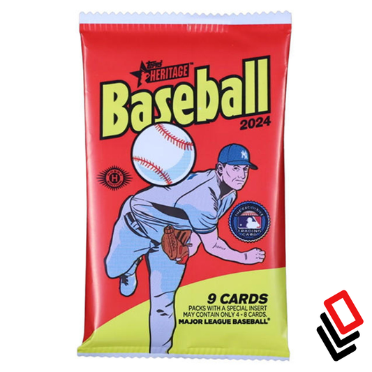 2024 Topps Heritage Baseball Hobby Pack