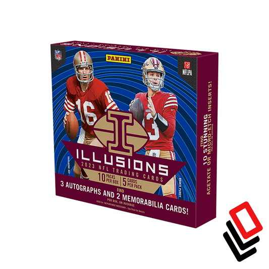 2023 Panini Illusions NFL Football Trading Cards Hobby Box