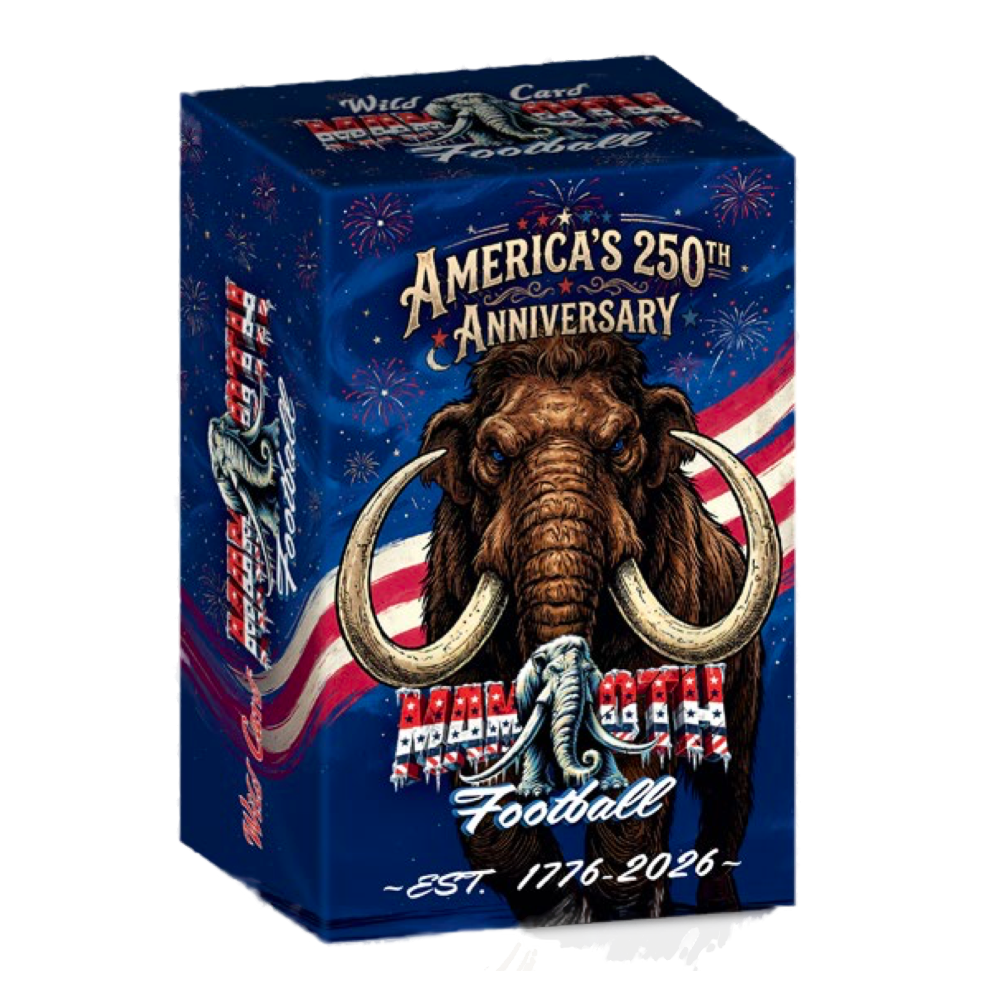 Wild Card Mammoth Football - America's 250th Anniversary Hobby Box