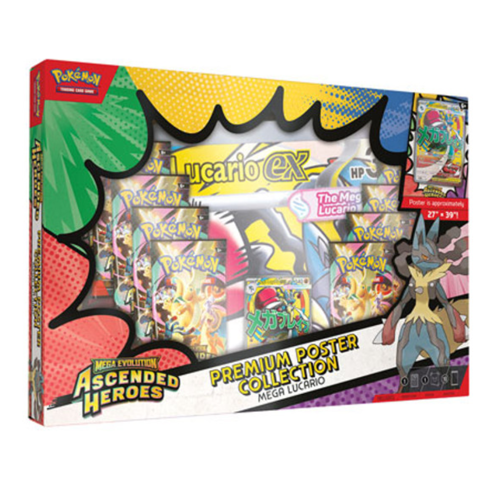 Pokémon TCG: Mega Evolution: Ascended Heroes: Premium Poster Collection