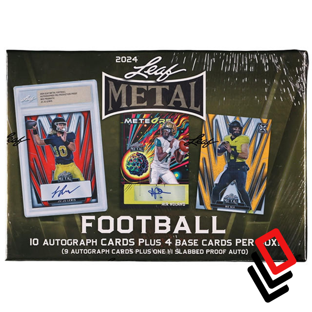 2024 Leaf Metal Football Jumbo Box