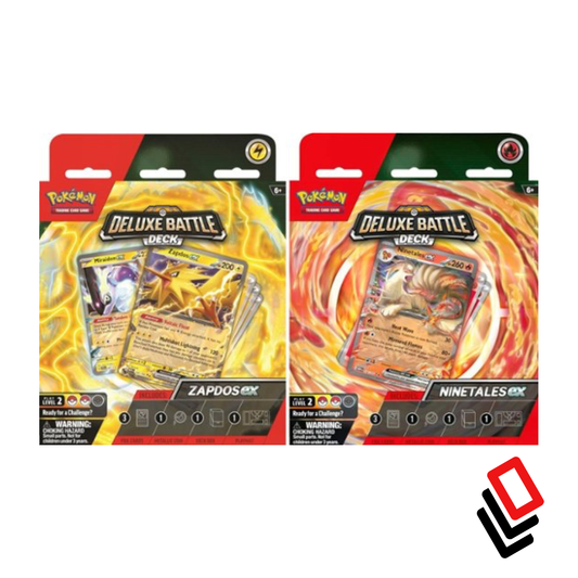 Pokémon TCG: Ninetales ex or Zapdos ex Deluxe Battle Deck