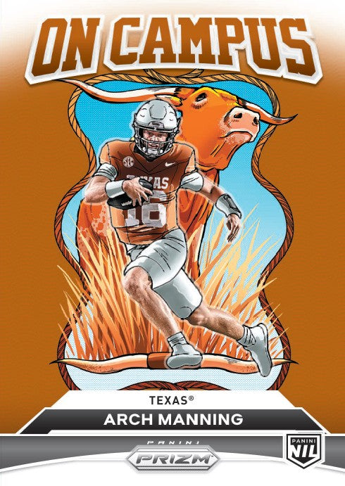 2025 Panini University of Texas NIL Hobby Trading Card Box