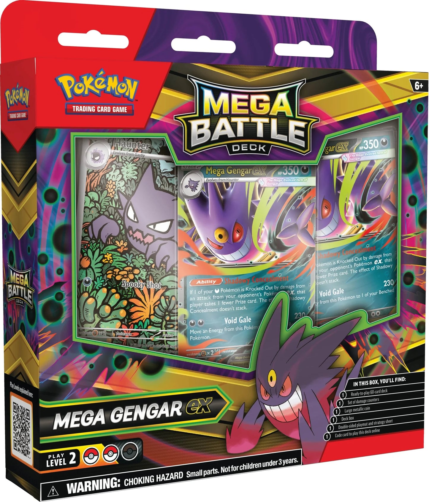 Pokémon TCG: Mega Battle Deck - Mega Gengar ex & Mega Diancie ex