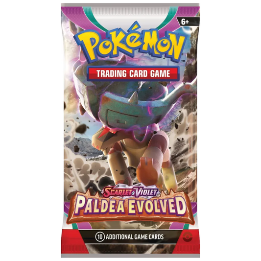 Pokemon TCG: Scarlet and Violet: Paldea Evolved Booster Pack (10 Cards)