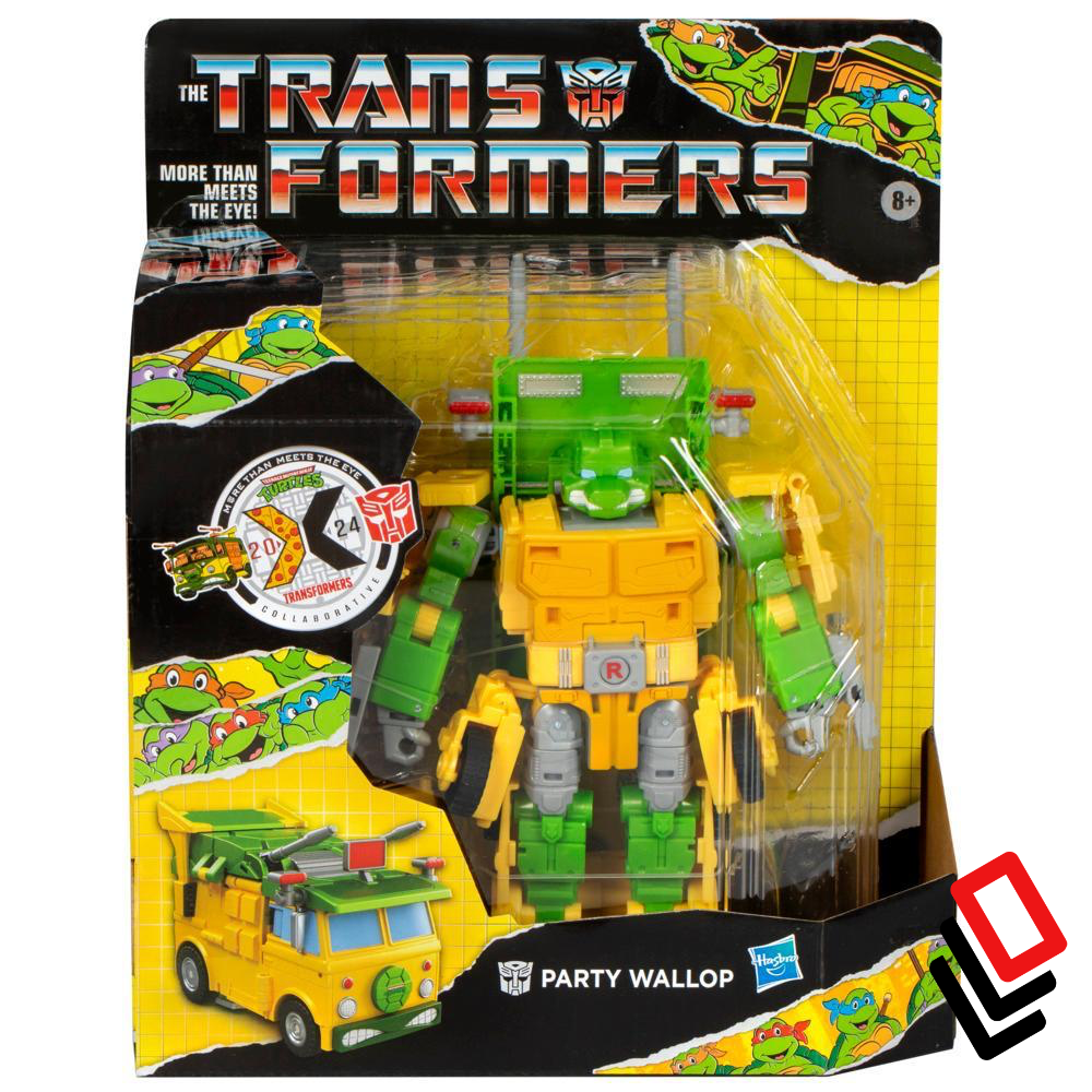 Transformers Collaborative Teenage Mutant Ninja Turtles Party Wallop