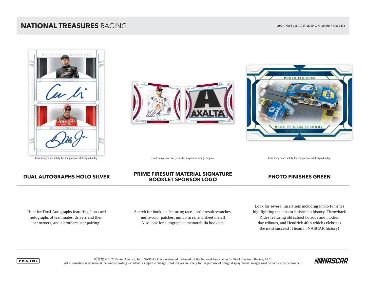 2024 Panini National Treasures Racing Hobby Box