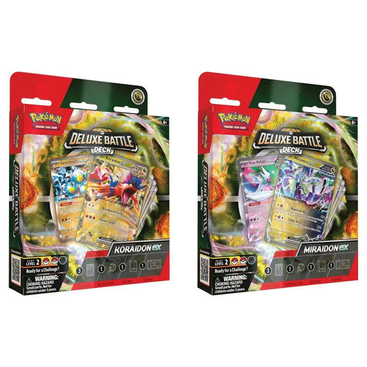 Pokemon Miraidon/Koraidon ex Deluxe Battle Deck