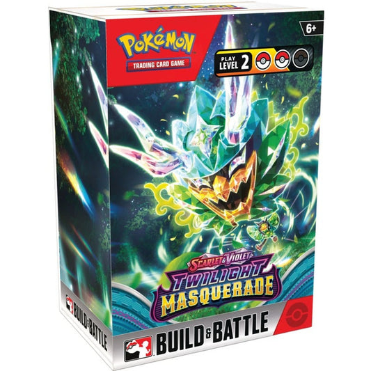 Pokemon: Scarlet & Violet - Twilight Masquerade - Build & Battle Box