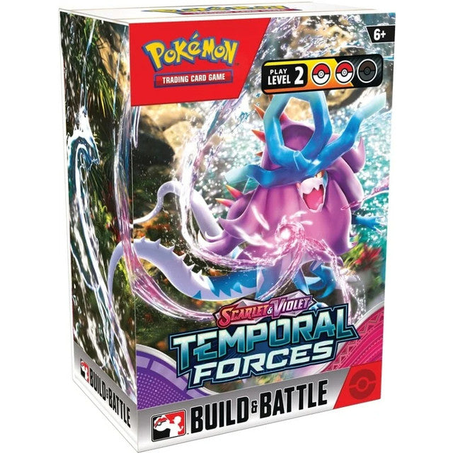 Pokémon TCG: Scarlet & Violet-Temporal Forces Build & Battle Box