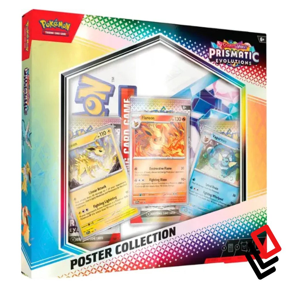 Pokémon TCG: Scarlet & Violet - Prismatic Evolutions Poster Collection