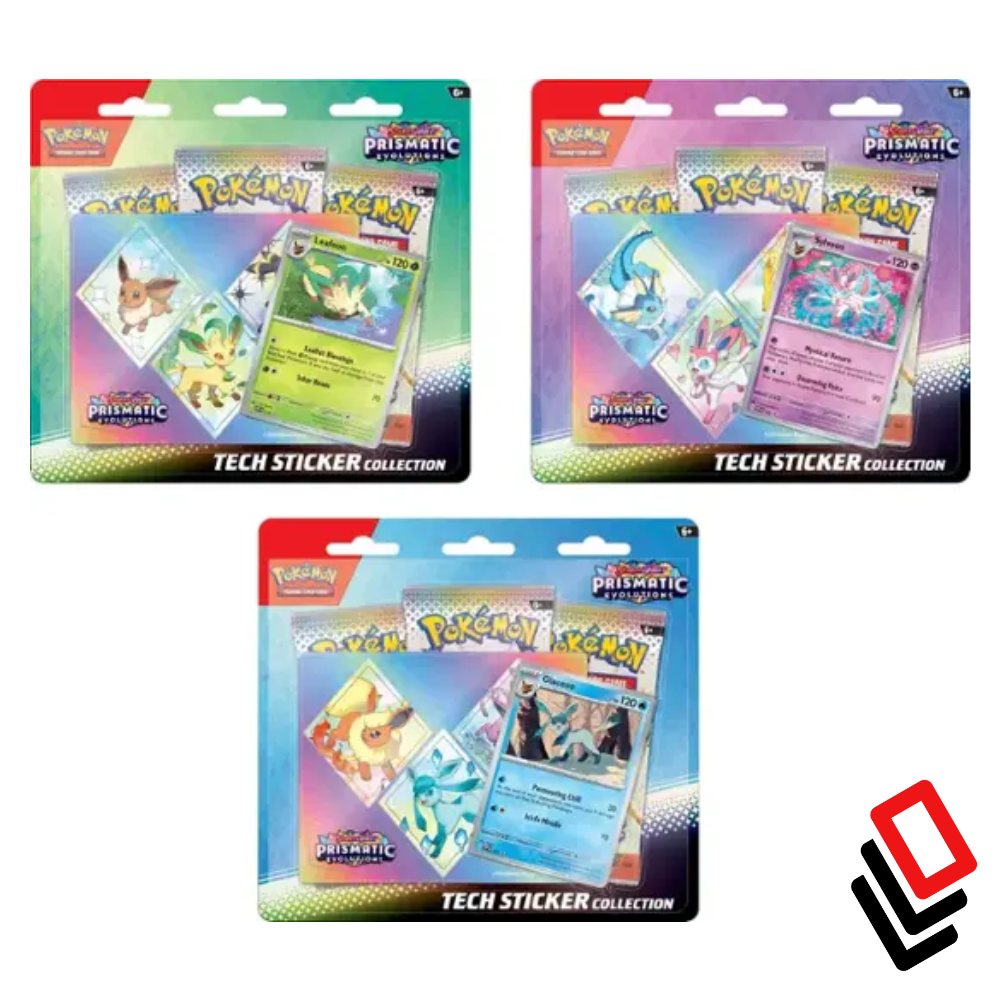 Pokémon TCG: Scarlet & Violet - Prismatic Evolutions Tech Sticker Collection