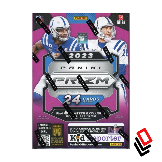 2023 Panini Prizm Football 6-Pack Hobby Blaster Box (Orange Ice Prizms!)