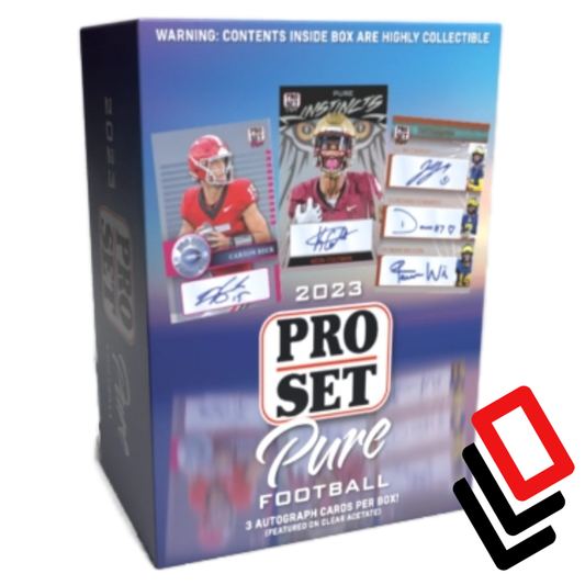 2023 Leaf Pro Set Pure Football Hobby Box