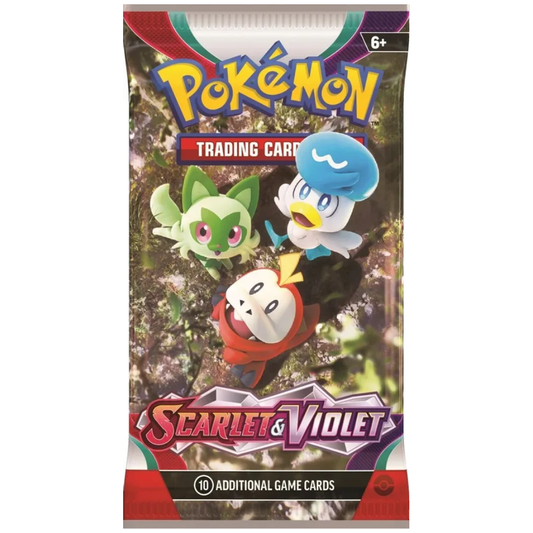 Pokemon TCG: Scarlet and Violet Base Booster Pack (10 Cards)