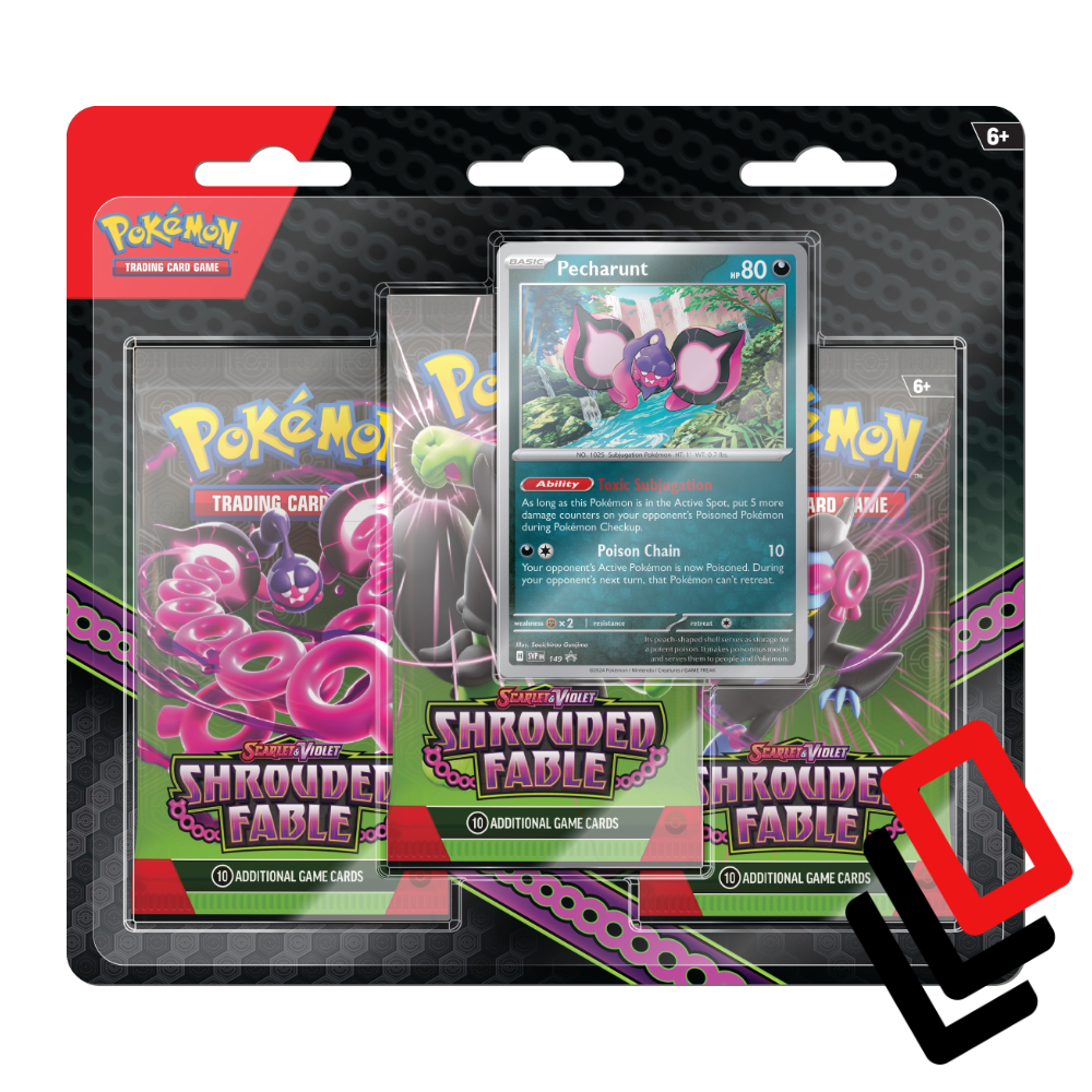 Pokemon TCG: Scarlet & Violet - Shrouded Fable 3-Booster Blister