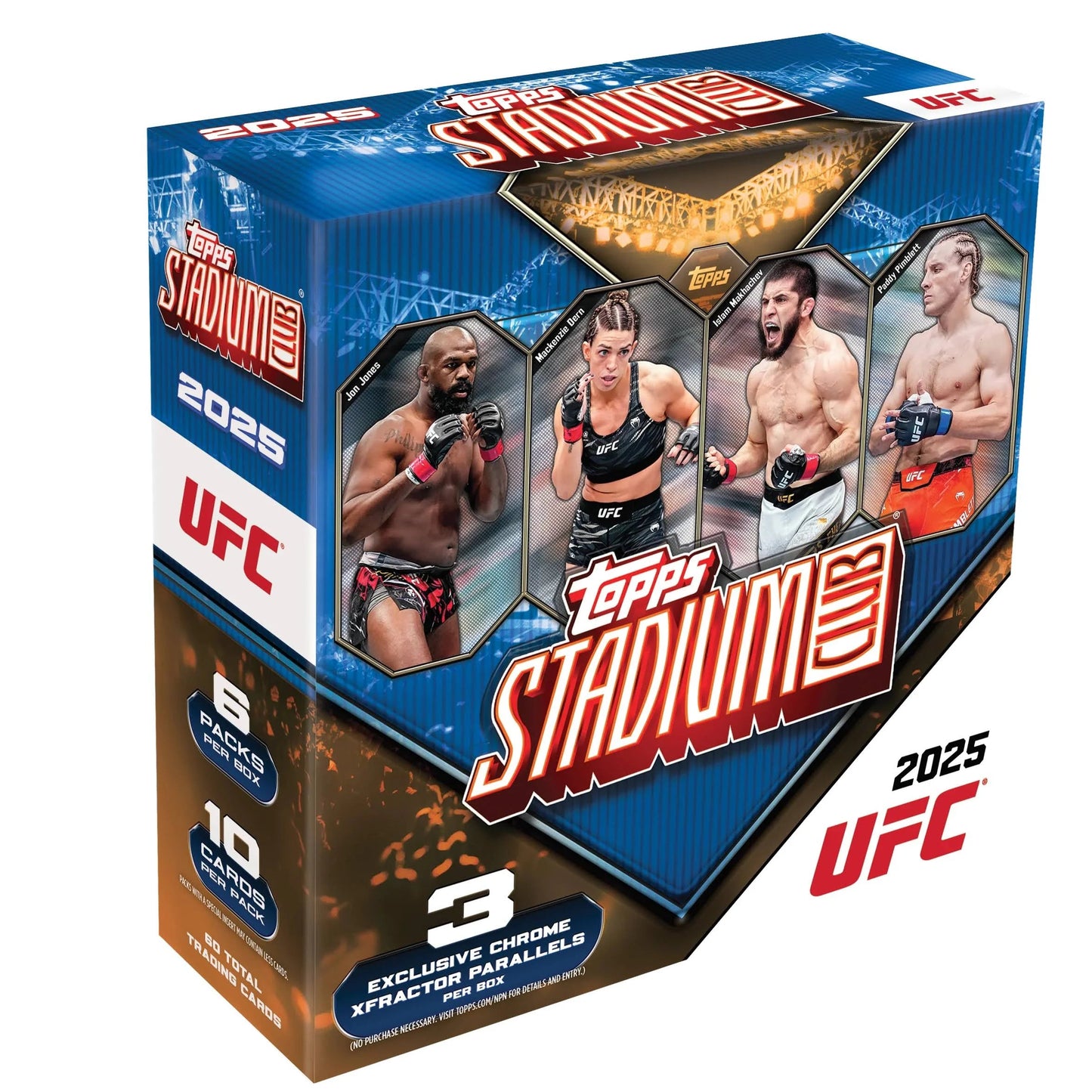 2025 Topps Stadium Club UFC Mega Box
