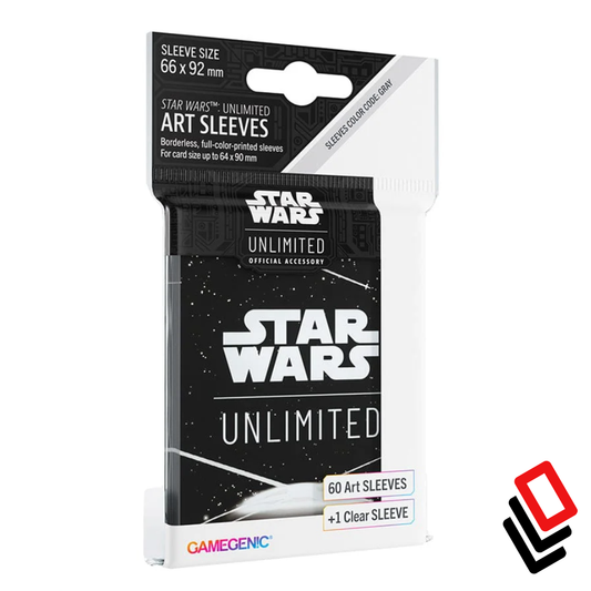 Star Wars: Unlimited Art Sleeves Card Back White - CLEARANCE