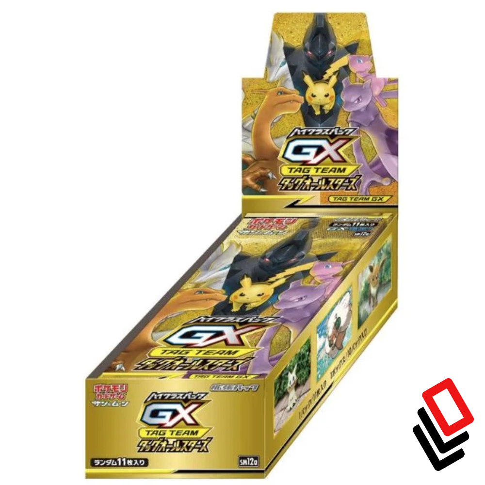 Pokemon Japanese Tag Team GX All Stars Booster Box sm12a