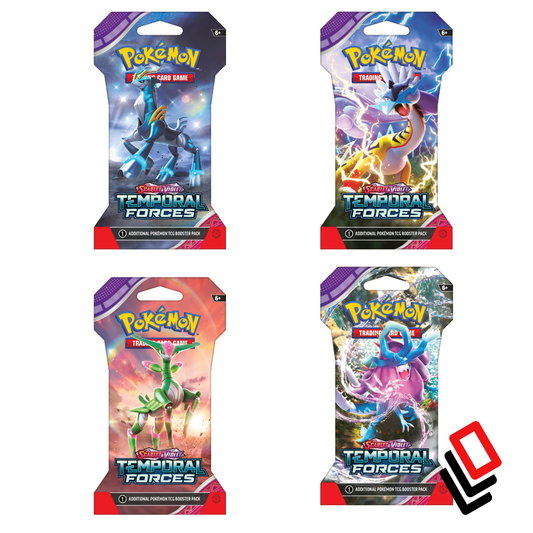 Pokémon TCG: Scarlet & Violet-Temporal Forces Sleeved Booster Pack (10 Cards)