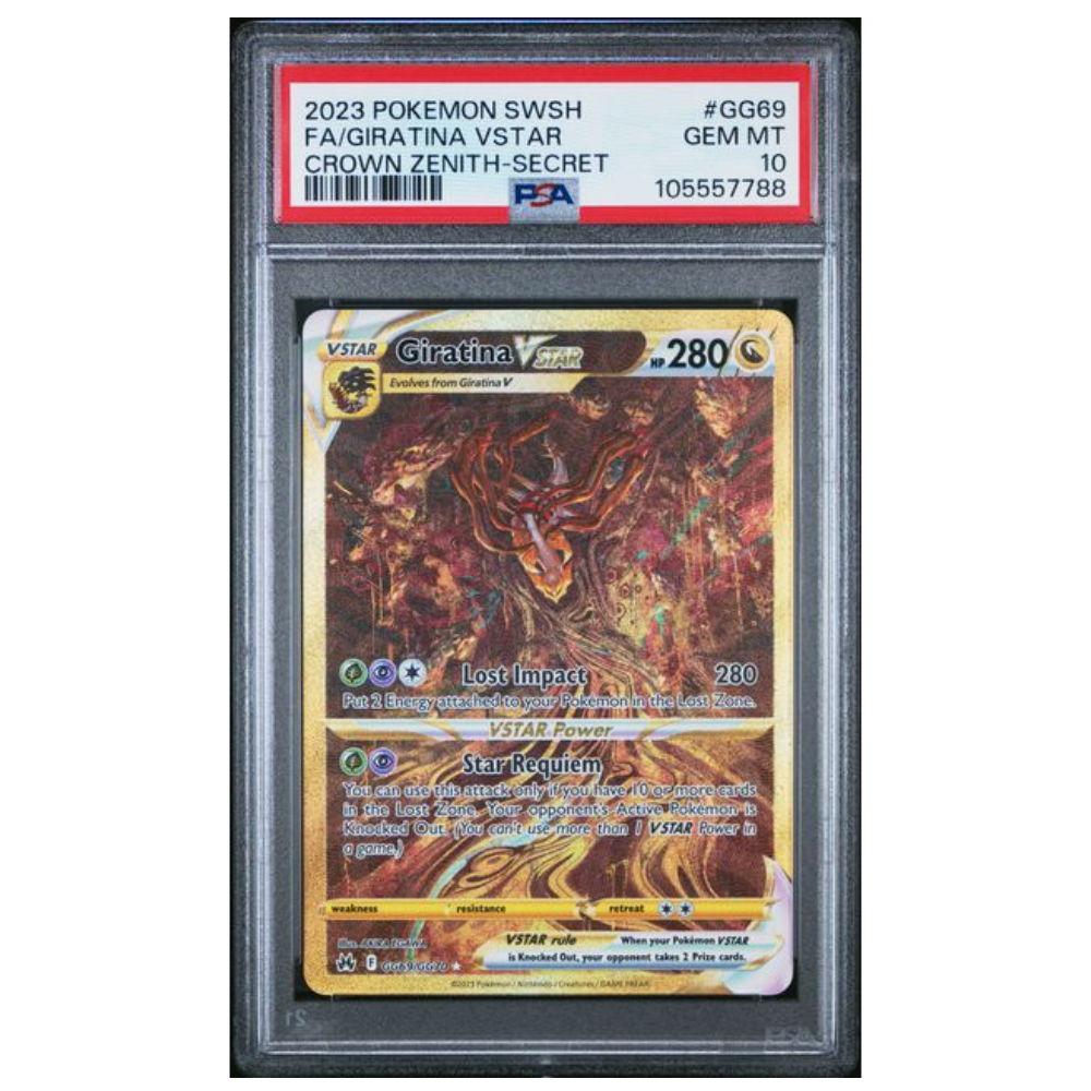 Giratina VSTAR (Secret) [CRZ:GG - GG69/GG70] PSA 10