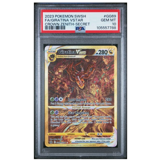 Giratina VSTAR (Secret) [CRZ:GG - GG69/GG70] PSA 10