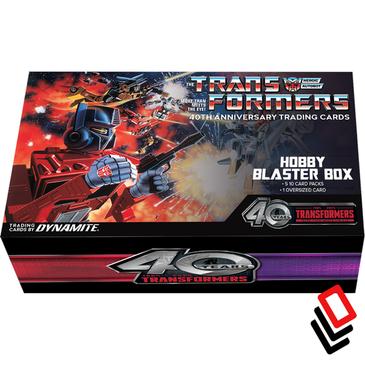 Transformers Collectible Trading Cards: 40th Anniversary Hobby Blaster Box