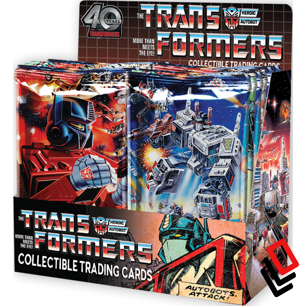 Transformers Collectible Trading Cards: 40th Anniversary Foil Booster Box