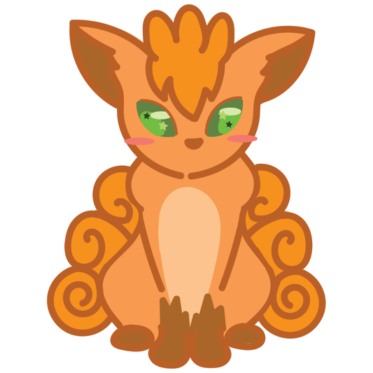 Custom Vulpix Sticker