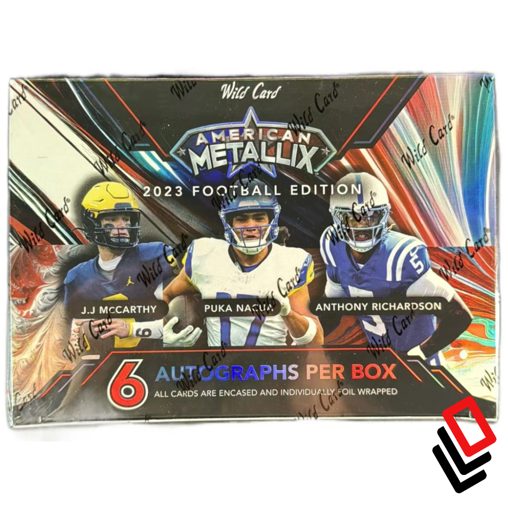 2023 Wild Card American Metallix Football Hobby Box