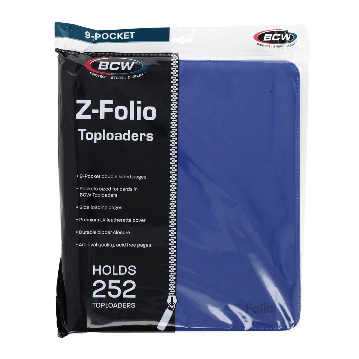 BCW Z-Folio 9-Pocket LX Toploader Binder