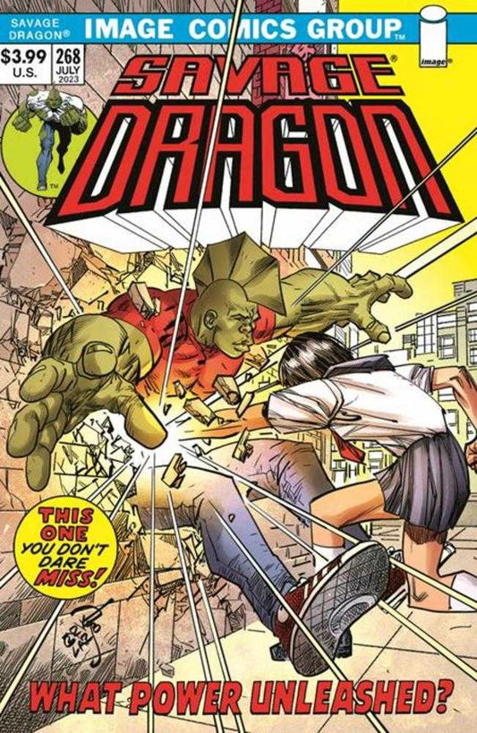 Savage Dragon #268 Cover B Erik Larsen Retro 70s Trade Dress Variant (Mature)