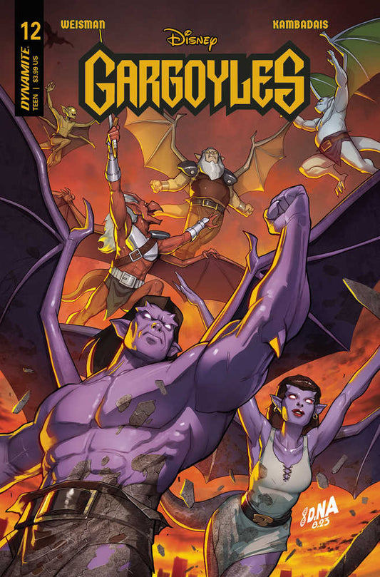 Gargoyles #12 Cover A Nakayama