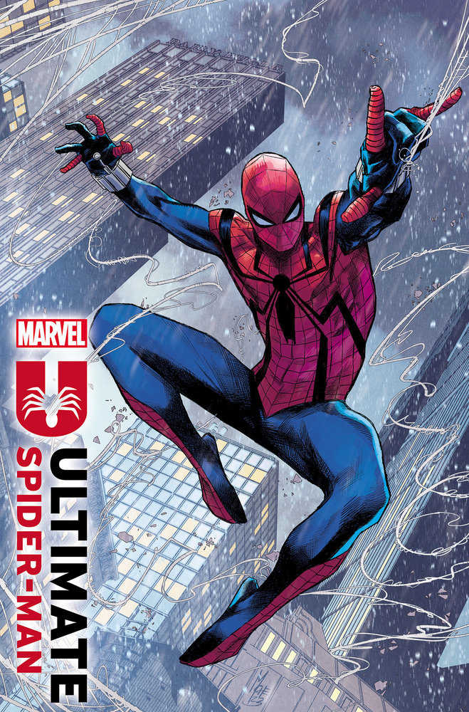 Ultimate Spider-Man 1 Marco Checchetto Costume Tease Variant B